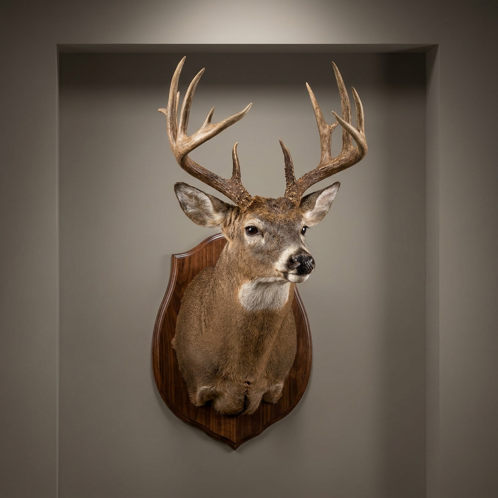 10-Point South Texas Whitetail Shoulder Mount